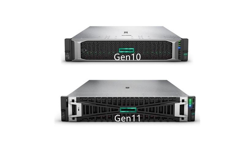 تفاوت پردازنده در سرورهای Gen10 و Gen11