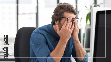 خستگی چشم مانیتور