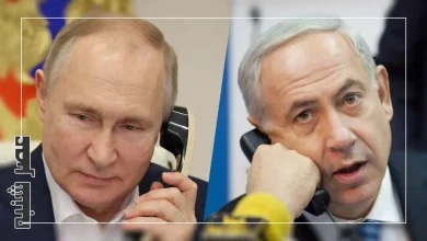 تماس تلفنی پوتین با نتانیاهو