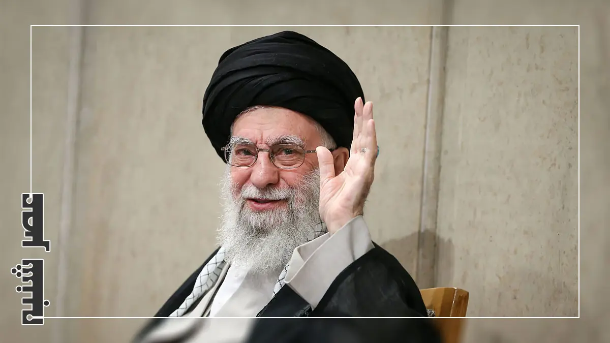 رهبر معظم انقلاب در مراسم عزاداری شهادت امام رضا ع
