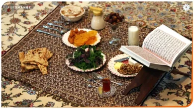 سفره افطار